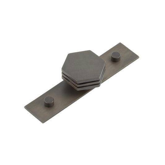 Nile Cupboard Knobs 40mm Plain Dark Bronze - Dark Bronze - 40mm