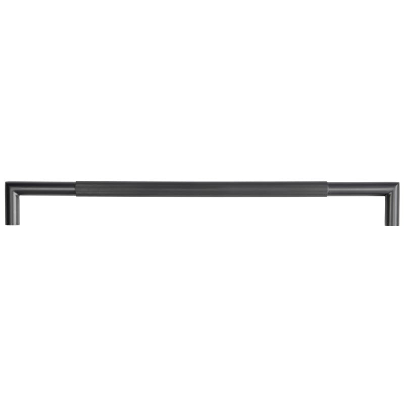 Three One Six Linear Pull Handles 600x25mm Bolt Through Black - Black - 600x25mm