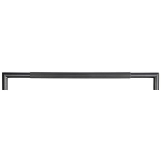 Three One Six Linear Pull Handles 600x25mm Bolt Through Black - Black - 600x25mm