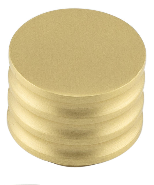 Sturt Cupboard Knobs 30mm Satin Brass - Satin Brass - 30mm