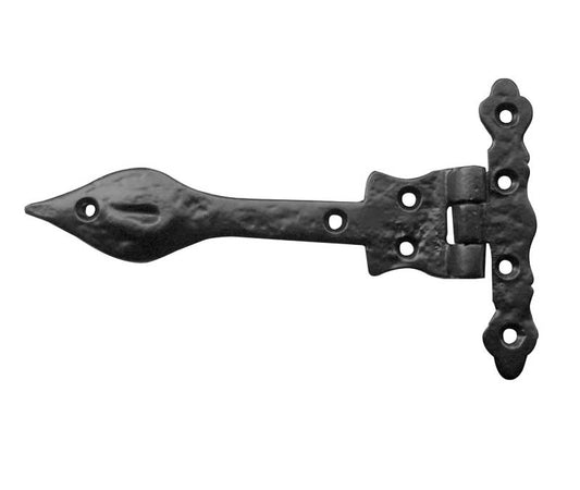 Antique Gate Hinges 160mm Black - Black - 160mm