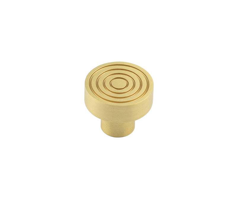 Murray Cupboard Knobs 30mm Satin Brass - Satin Brass - 30mm