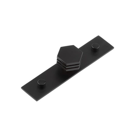 Nile Cupboard Knobs 30mm Plain Matt Black - Black - 30mm