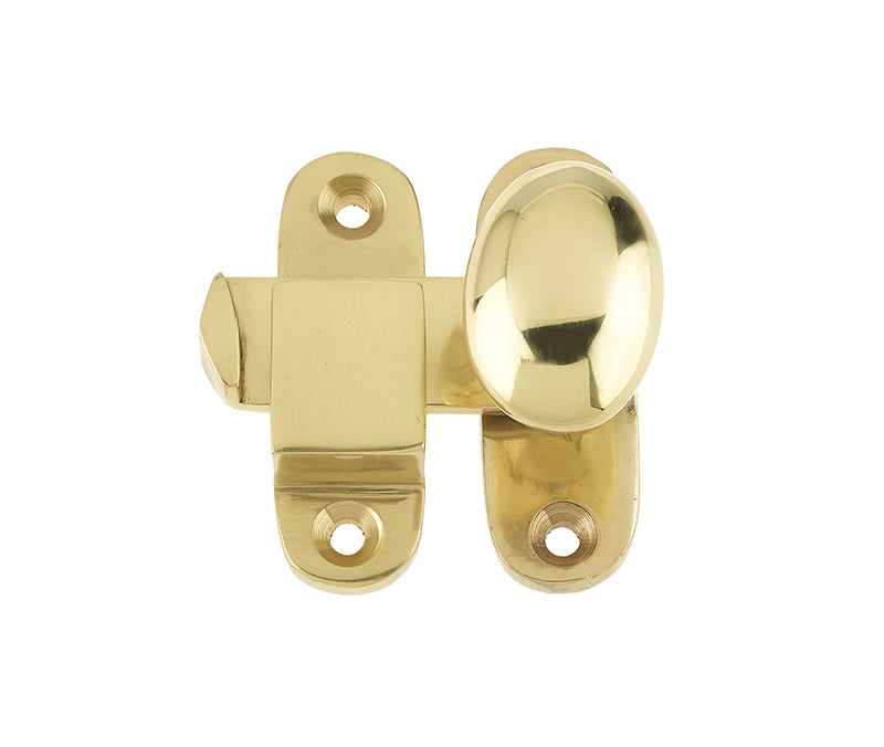 Jedo Throw Over Catch 51mm 51mm Polished Brass - Polished Brass - 51mm