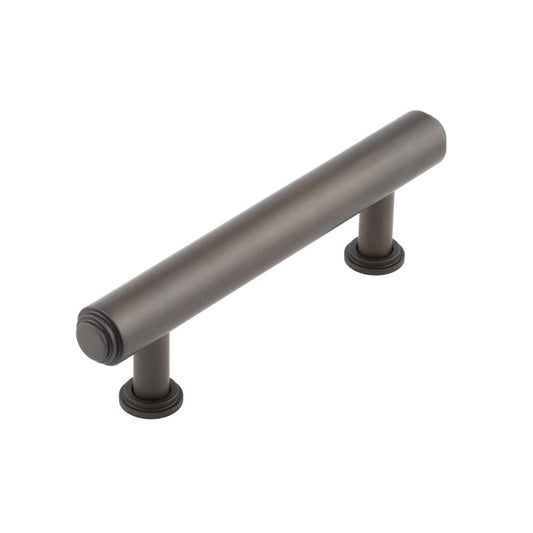 Burlington Belgrave Stepped Cabinet Handles 96mm Dark Bronze - Dark Bronze - 96mm