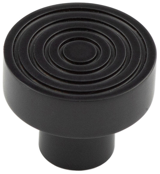 Murray Cupboard Knobs 30mm Black - Black - 30mm