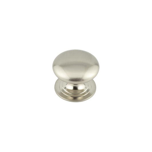 Jedo Traditional Cupboard Knobs 50mm Satin Nickel - Satin Nickel - 50mm