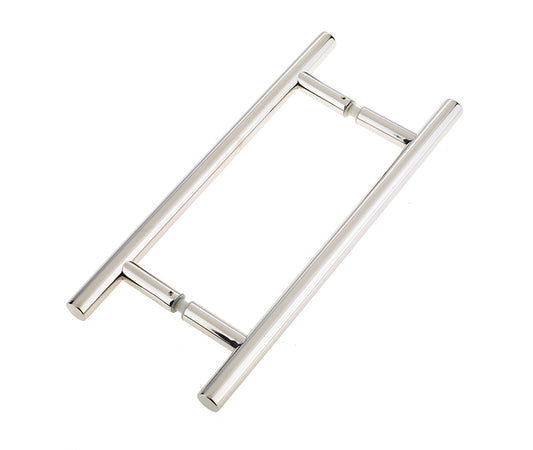 Stainless Steel 19mm Guardsman Pull Handles B2B Fixing 325x19x225mm Polished Stainless Steel - Polished Stainless Steel - 325x19x225mm