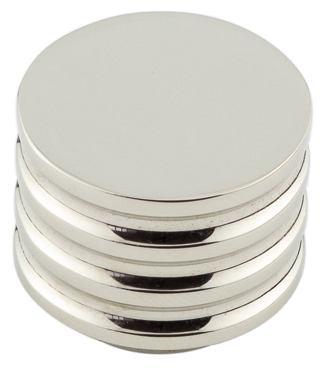 Sturt Cupboard Knobs 30mm Polished Nickel - Polished Nickel - 30mm