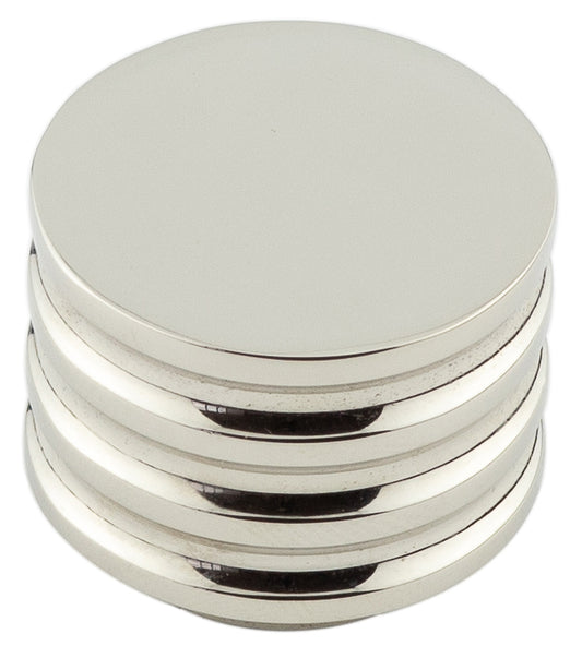 Sturt Cupboard Knobs 30mm Polished Nickel - Polished Nickel - 30mm