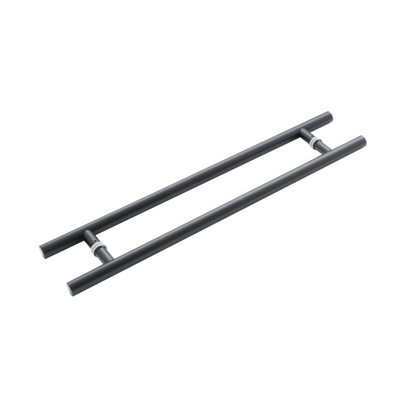 Three One Six Guardsman Pull Handles 800x32x600mm Back to Back Black - Black - 800x32x600mm