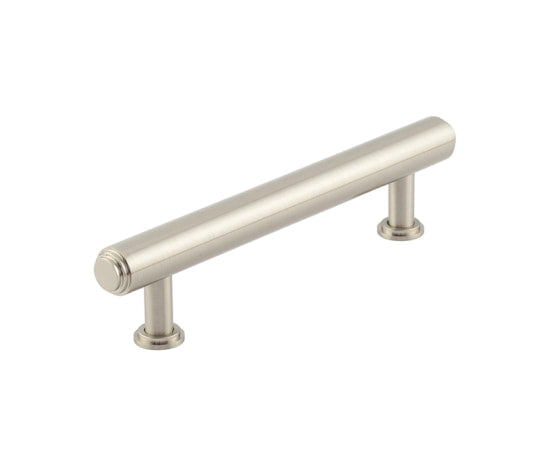 Burlington Belgrave Stepped Cabinet Handles 128mm Satin Nickel - Satin Nickel - 128mm