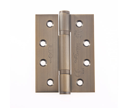 Certifire Stainless Steel Grade 13 Polymer Bearing Hinge 3 Knuckle Antique Brass - Antique Brass