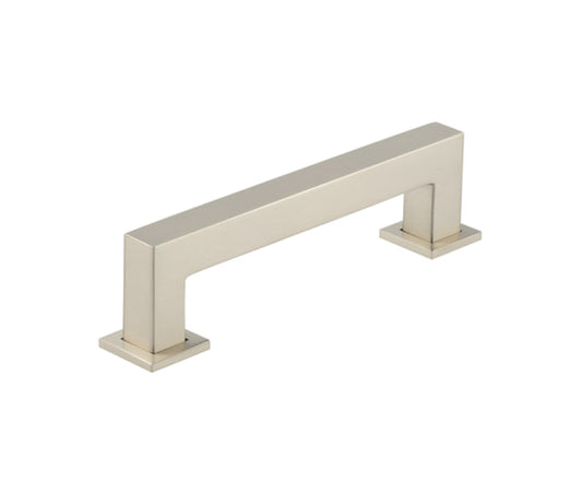 Burlington Trafalgar Square Cabinet Handles 128mm Satin Nickel - Satin Nickel - 128mm