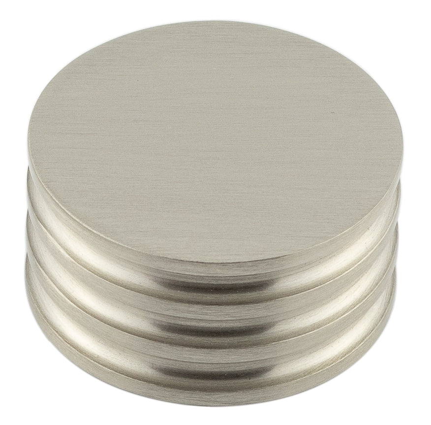 Sturt Cupboard Knobs 40mm Satin Nickel - Satin Nickel - 40mm