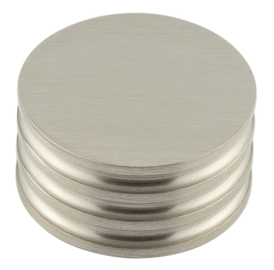 Sturt Cupboard Knobs 40mm Satin Nickel - Satin Nickel - 40mm