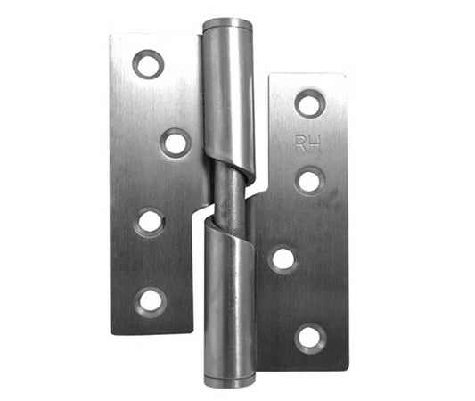 Stainless Steel Rising Butt Hinges 102x76x3mm Satin Stainless Steel - Satin Stainless Steel - 102x76x3mm