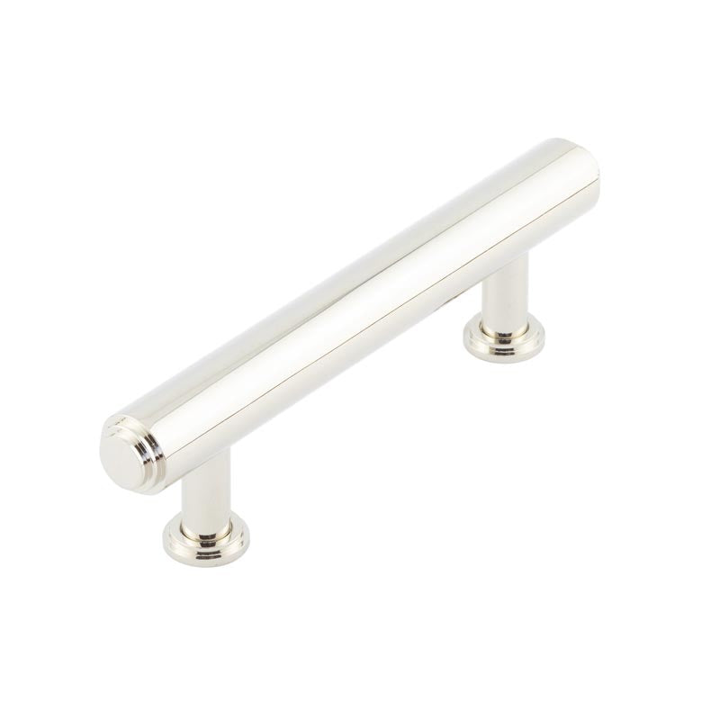 Burlington Belgrave Stepped Cabinet Handles 96mm Polished Nickel - Polished Nickel - 96mm