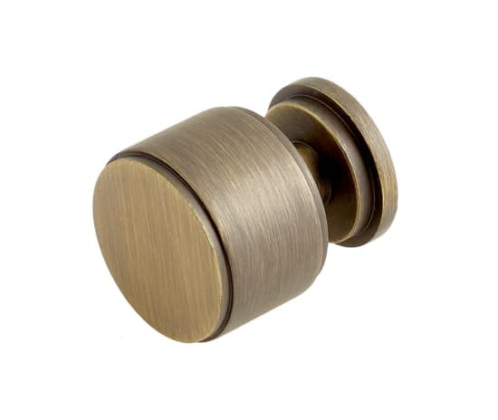 Belgrave Stepped Cupboard Knobs Antique Brass - Antique Brass