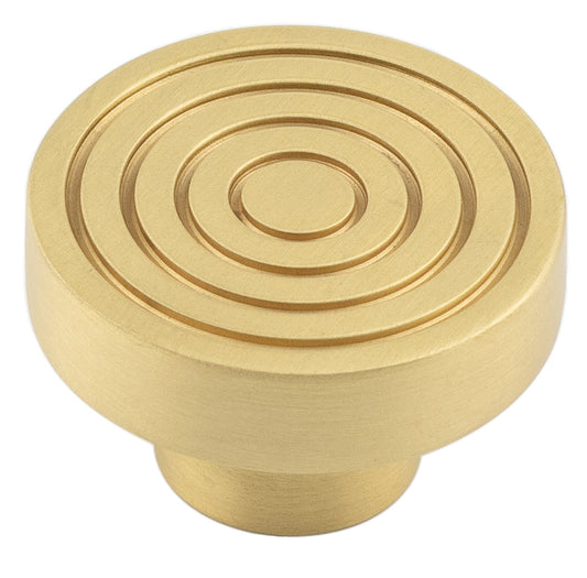 Murray Cupboard Knobs 40mm Satin Brass - Satin Brass - 40mm