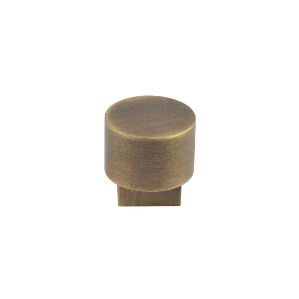 Westminster Round Cupboard Knobs Antique Brass - Antique Brass