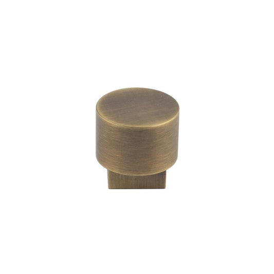 Westminster Round Cupboard Knobs Antique Brass - Antique Brass