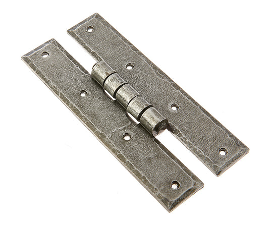 Valley Forge H-Hinges 66x155mm Pewter - Pewter - 66x155mm