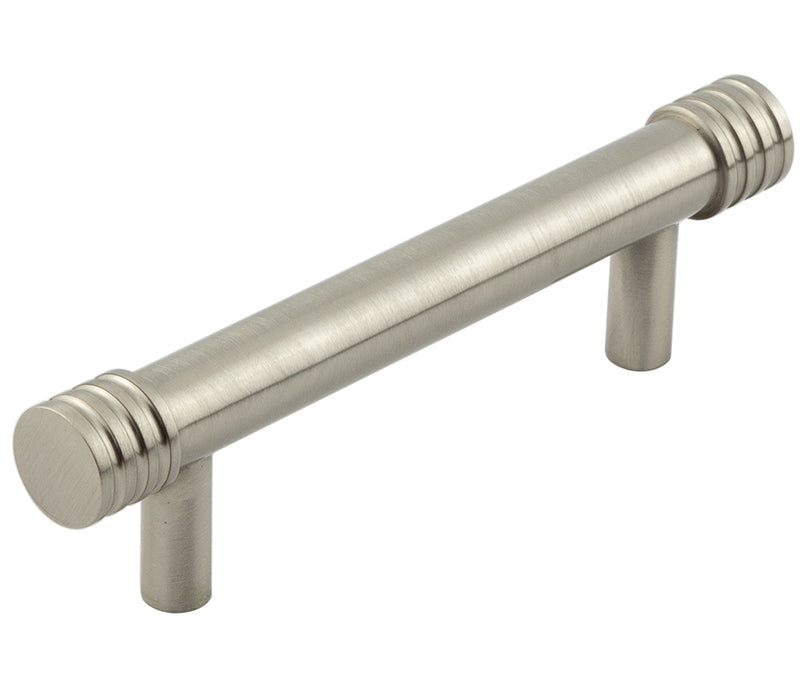 Hoxton Sturt Cabinet Handles 96mm Ctrs Satin Nickel - Satin Nickel - 96mm Ctrs