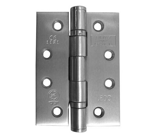 Certifire Stainless Steel Grade 13 Ball Bearing Hinges (PCK 3) 102x76x3mm Satin Stainless Steel - Satin Stainless Steel - 102x76x3mm