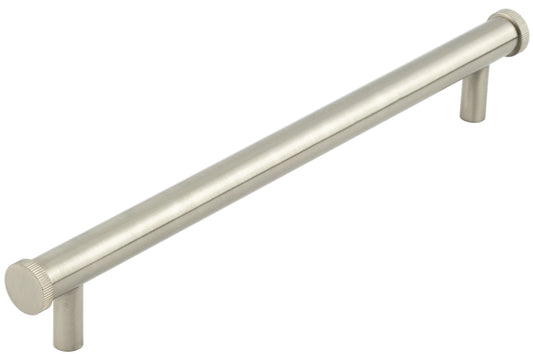 Hoxton Thaxted Cabinet Handles 224mm Ctrs Satin Nickel - Satin Nickel - 224mm Ctrs