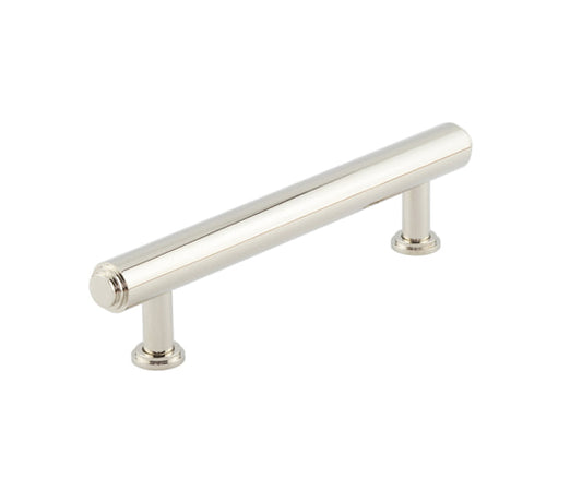 Burlington Belgrave Stepped Cabinet Handles 128mm Polished Nickel - Polished Nickel - 128mm