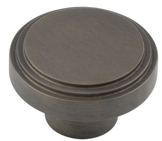 Cropley Cupboard Knobs 40mm Dark Bronze - Dark Bronze - 40mm