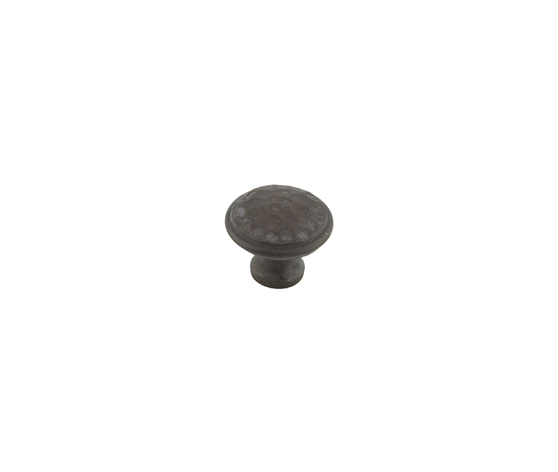 Hammered Cupboard Knobs 40mm Beeswax - Beeswax - 40mm