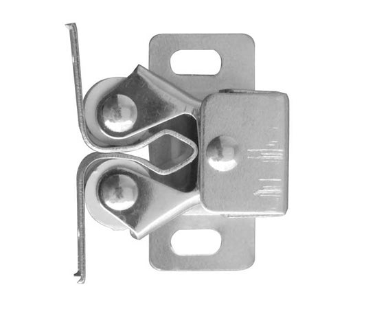 Jedo Double Roller Catch 31x18mm Zinc Plate - Zinc Plate - 31x18mm