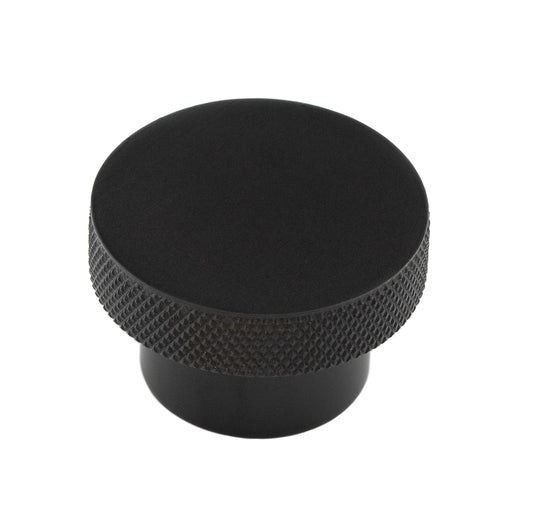 Wenlock Cupboard Knobs 40mm Black - Black - 40mm