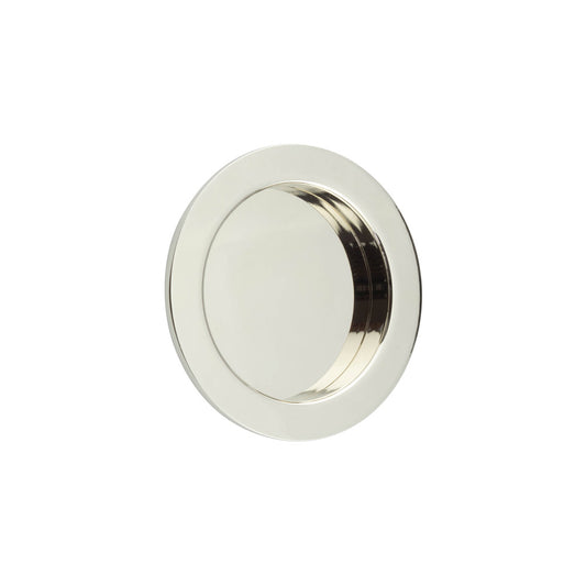 Burlington Circular Flush Pull Polished Nickel - Polished Nickel