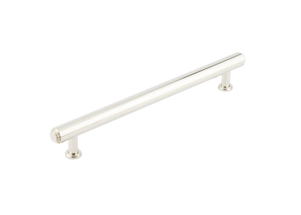 Burlington Belgrave Stepped Cabinet Handles 224mm Polished Nickel - Polished Nickel - 224mm