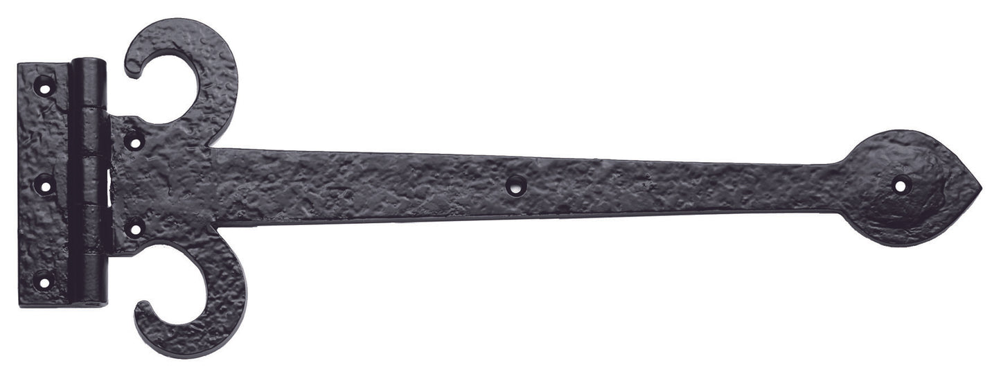 12 SWORD HINGE - BLACK ANTIQUE - 305 mm