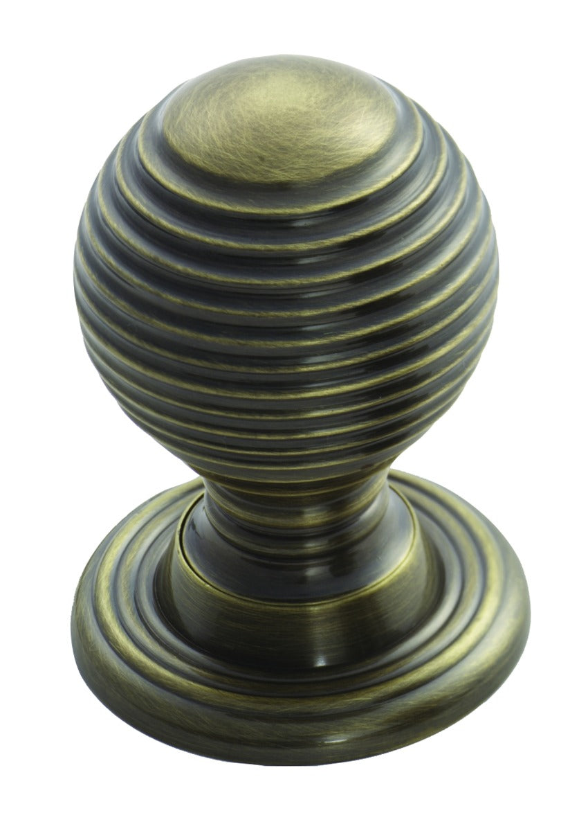 FTD QUEEN ANNE KNOB 22MM - FLORENTINE BRONZE - 25 ( 22.5 )