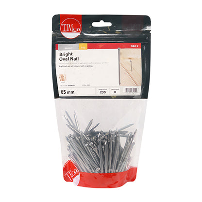 TIMCO Oval Nails Bright - 65mm