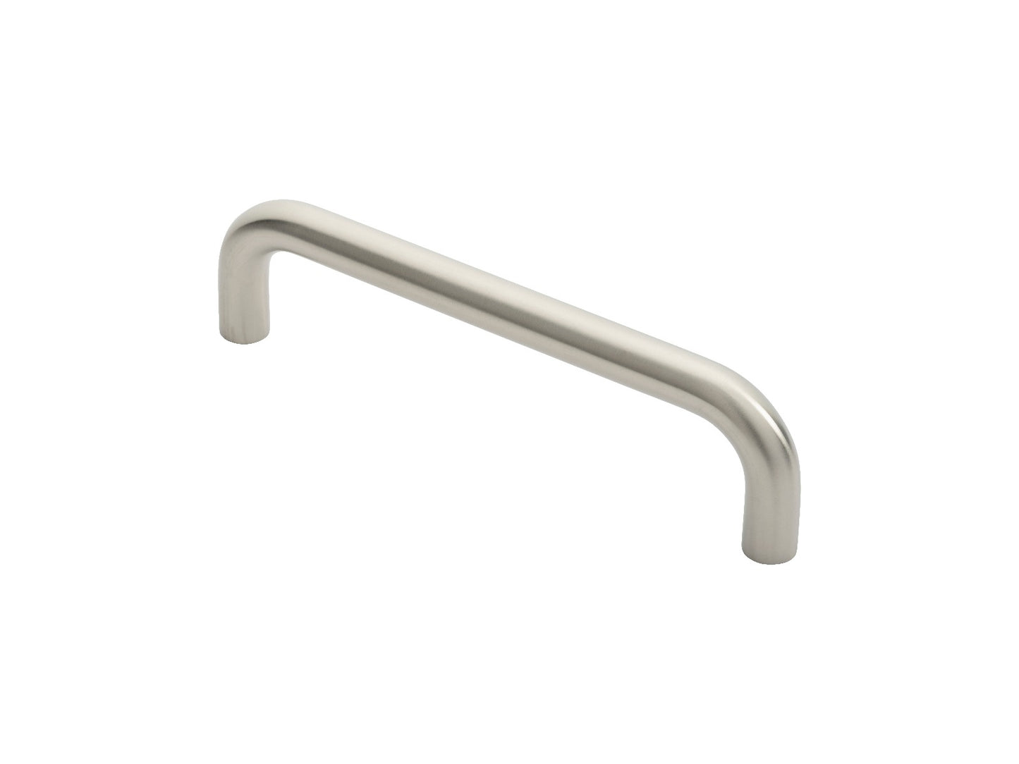 19MM DIA. D PULL HANDLE - 225MM C/C - BOLT THROUGH FIXING_x005F

 - SATIN STAINLESS STEEL -