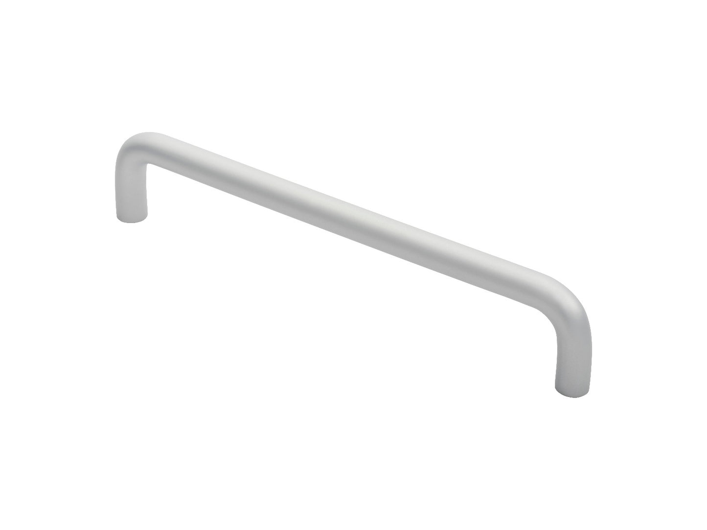 19MM DIA D PULL HANDLE - 300MM C/C - SATIN ANODISED ALUMINIUM