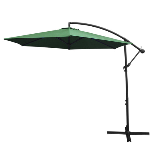 Green Cantilever Parasol