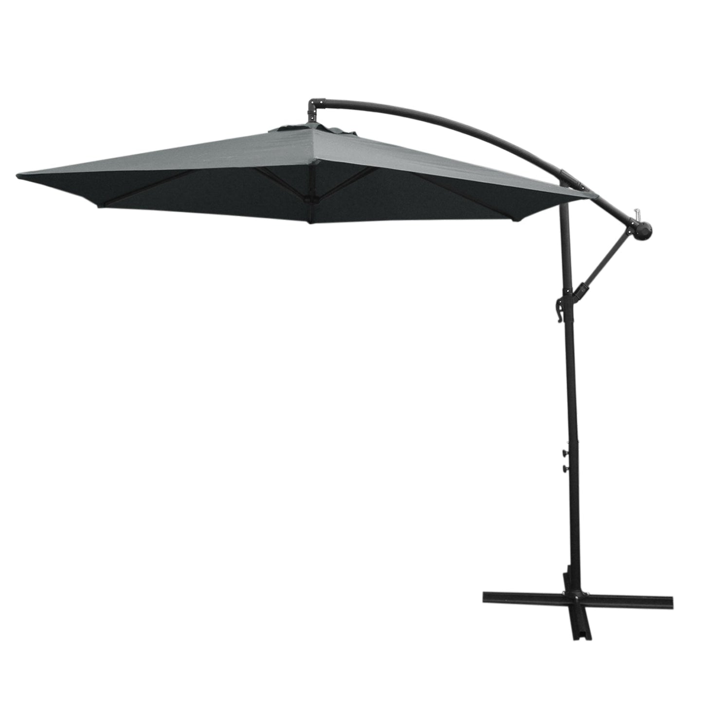 Grey Cantilever Parasol