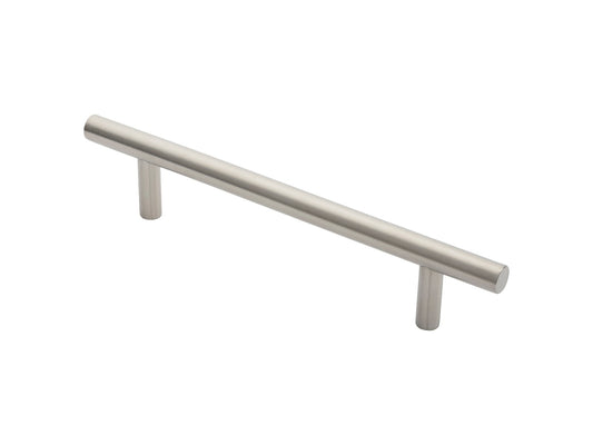 19MM DIA. T BAR PULL HANDLE - 225MM C/C - BOLT THROUGH FIXING_x005F

 - SATIN STAINLESS STEEL -