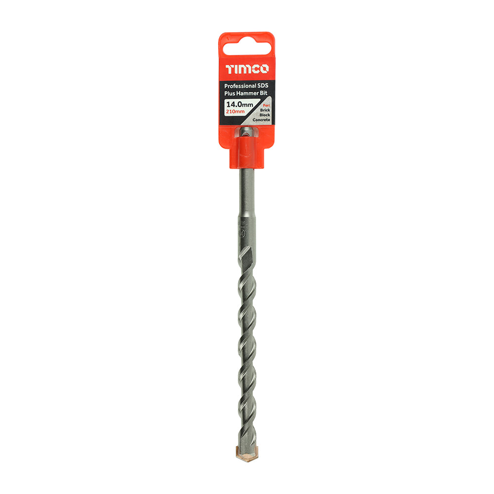 TIMCO Professional SDS Plus Hammer Bits (PGM) - 14.0 x 210