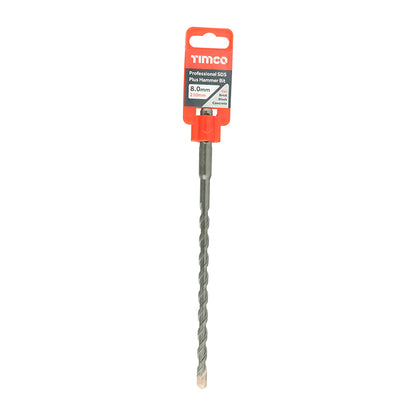 TIMCO Professional SDS Plus Hammer Bits (PGM) - 8.0 x 210