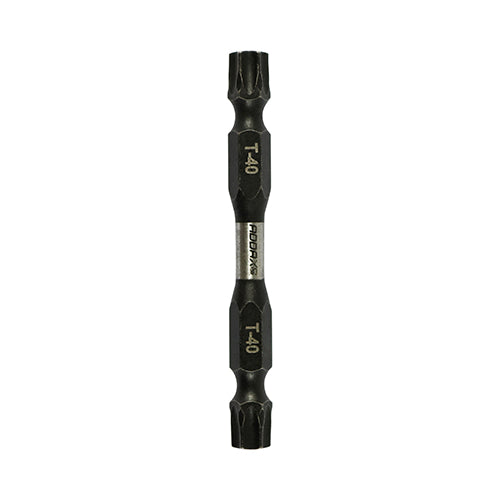 Pair of - TIMCO X6 Double Ended TX Drive Bit - TX40 x 65