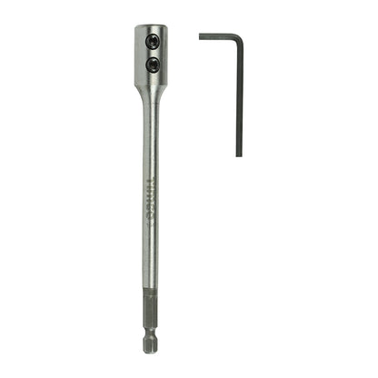 TIMCO Flat Wood Bits 1/4" Extension Rod - 150mm