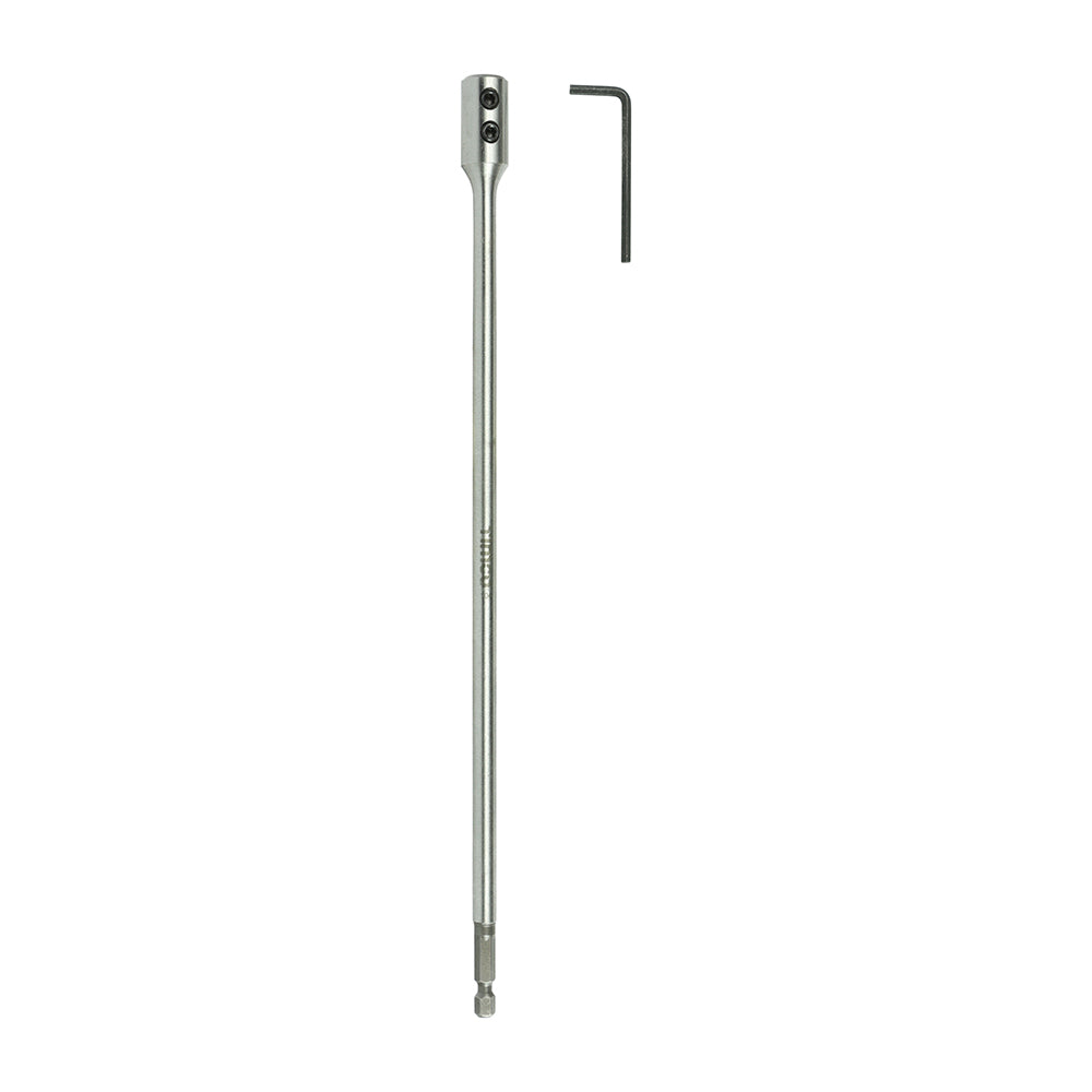 TIMCO Flat Wood Bits 1/4" Extension Rod - 300mm